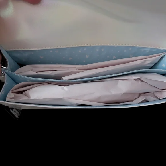 Loungefly X Disney Mickey/Minnie Crossbody - Picture 5 of 6